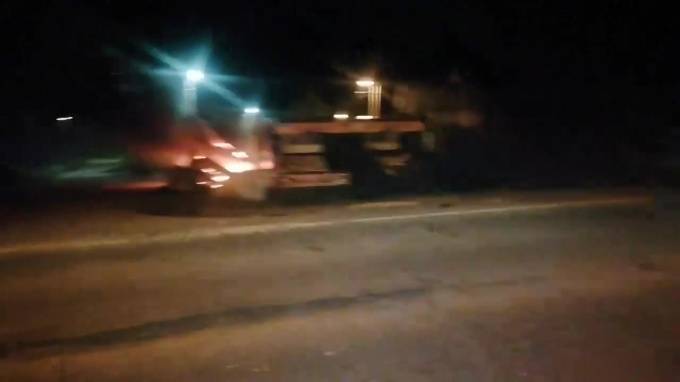 В деревне Глинка Тосненского района сгорела легковая машина