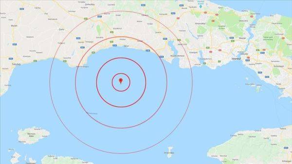 Поблизости от Стамбула произошло землетрясение магнитудой 4,6