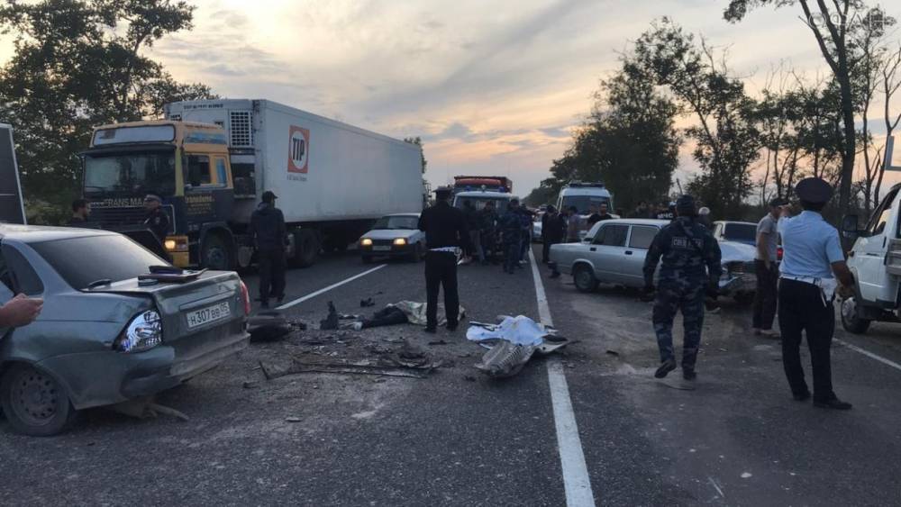 Страшное ДТП произошло в Дагестане, погибли четыре человека