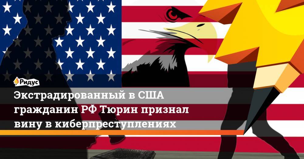 Экстрадированный в США гражданин РФ Тюрин признал вину в киберпреступлениях