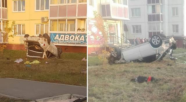 Автомобиль снес пешеходов в Ангарске, погибли два человека