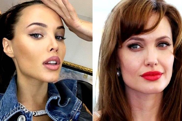 Беременная Анастасия Решетова показала свое превращение в Анджелину Джоли