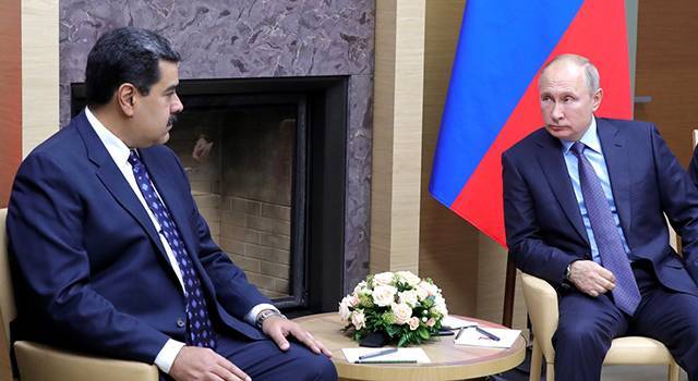 Путин и Мадуро проведут переговоры в Москве