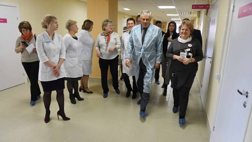Новую современную поликлинику за 500 миллионов рублей открыли в Гатчине