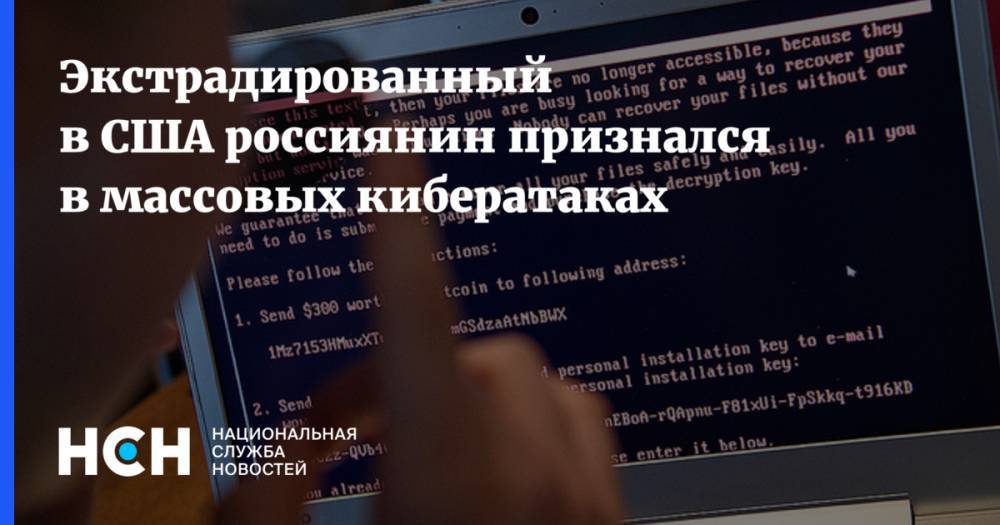 Экстрадированный в США россиянин признался в массовых кибератаках