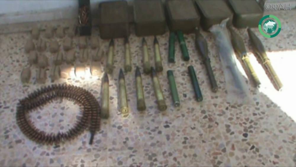 Сирийская армия обнаружила пулеметы террористов на севере Хамы