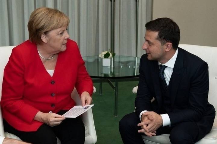Зеленский и Меркель встретились на полях Генассамблеи ООН
