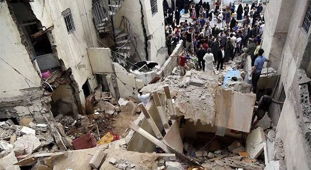 Тринадцать человек погибли от удара аравийской коалиции в Йемене