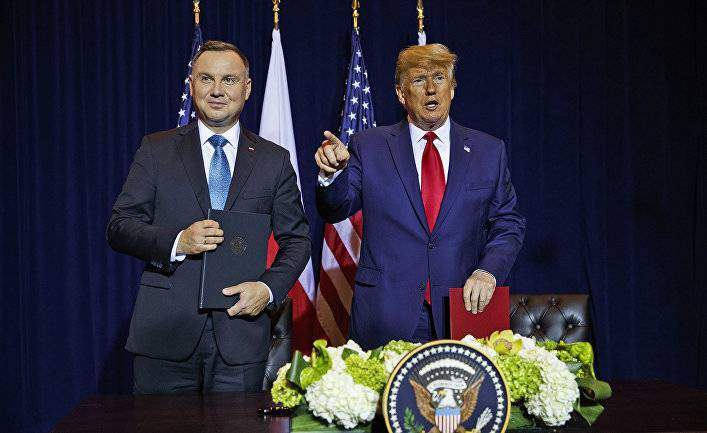 Wirtualna Polska (Польша): Трамп объявил в Нью-Йорке о том, о чем планировал объявить в Варшаве