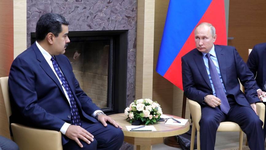 Песков назвал темы встречи Путина и Мадуро в Москве