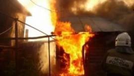 Хозяин дома пострадал при пожаре в деревне Великолукского района