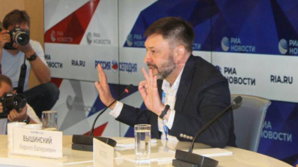 Вышинский рассказал о работе машины по борьбе с журналистами на Украине