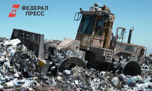 Крупный пожар охватил мусорный полигон в Новосибирске