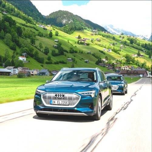 Audi eTron за&nbsp;сутки проехал всю Европу