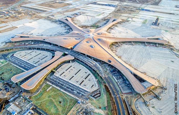 В Китае открылся новый международный аэропорт Дасин