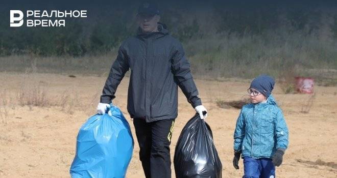 Более двух тысяч тонн мусора собрали жители Татарстана с берегов водных объектов
