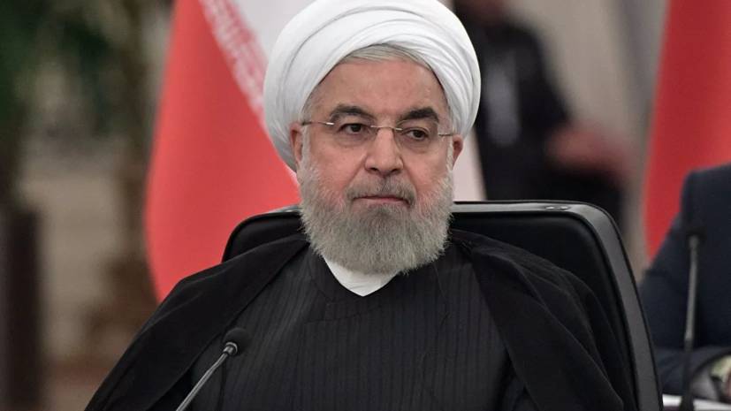 Рухани: Иран не будет вести переговоры с США в условиях санкций