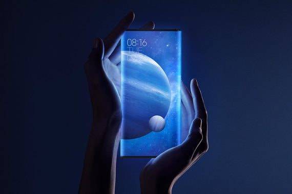 Xiaomi представила смартфон с экраном со всех сторон