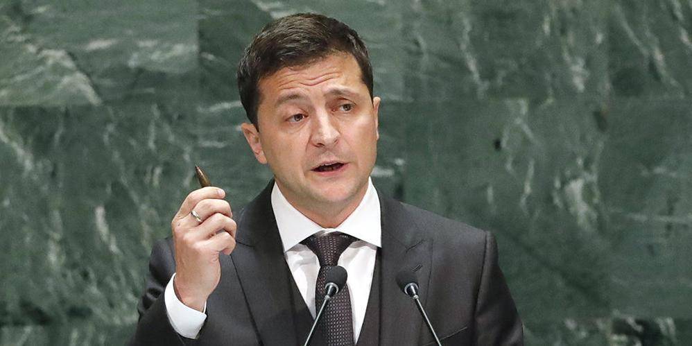 Зеленский показал на Генассамблее ООН пулю 12,7 мм и обвинил Россию в войне против Украины
