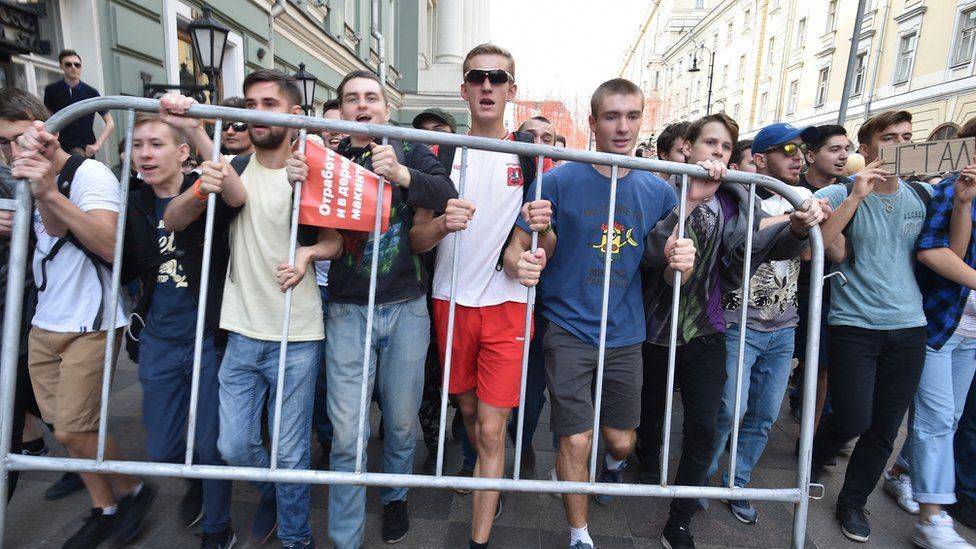 Во время московских протестов полиция задержала 225 несовершеннолетних&nbsp;— МВД