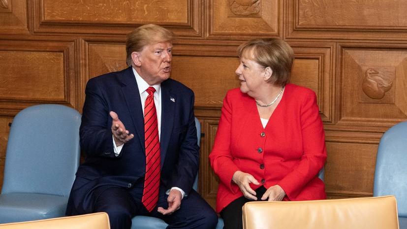 Меркель и Трамп обсудили Иран на полях ГА ООН