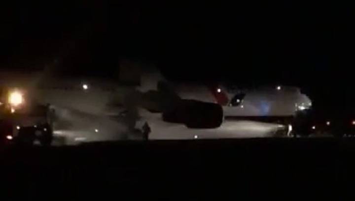 После жесткой посадки Boeing 767 госпитализированы 4 человека