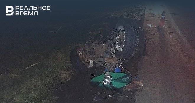 В Башкирии подросток попал в аварию на самодельном мотоцикле
