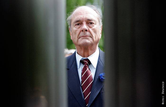 Умер бывший президент Франции Жак Ширак