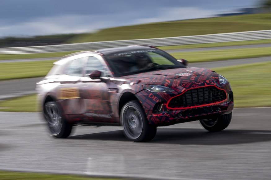 Кроссовер Aston Martin DBX получит такой же мотор, как у «заряженных» Мерседесов