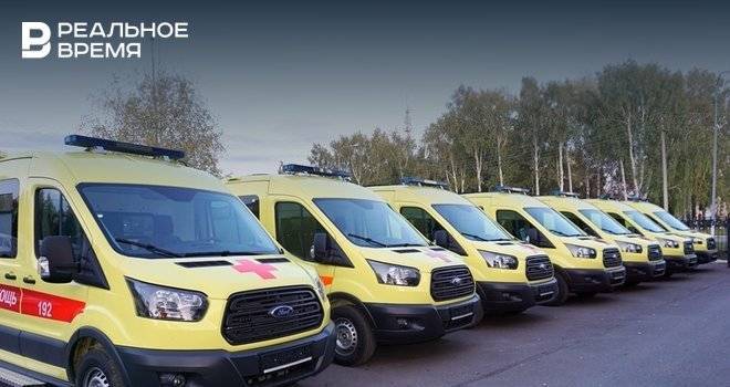 В Нижнекамск приехали 12 новых машин скорой помощи