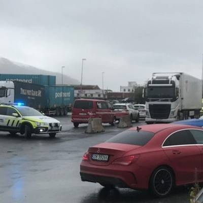 Пожар на российском траулере в норвежском порту Тромсё локализован