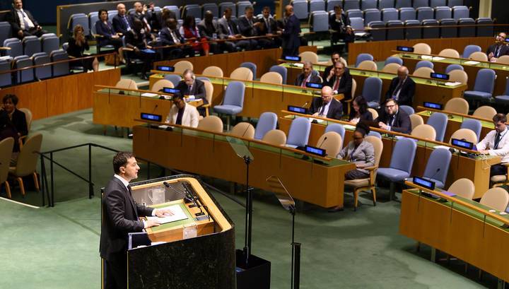 На встрече в ООН Зеленский поднял вопрос о вступлении в НАТО