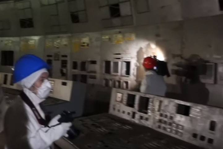 Опубликовано видео из четвертого энергоблока Чернобыльской АЭС