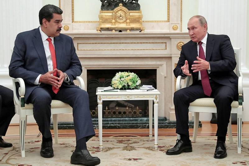 Путин - Мадуро: Россия проинвестировала в экономику Венесуэлы 4 миллиарда долларов