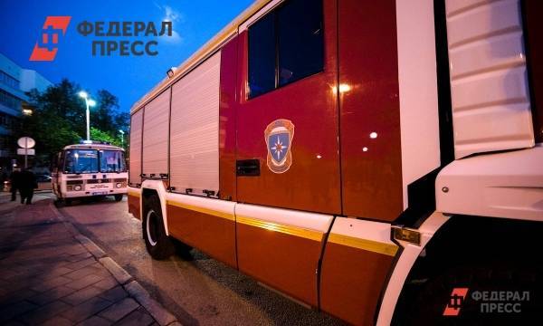 В административном здании в Иркутской области произошел страшный пожар