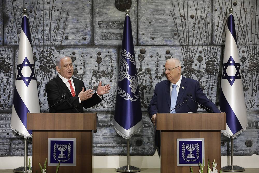 Президент Израиля дал Нетаньяху четыре недели на формирование правительства