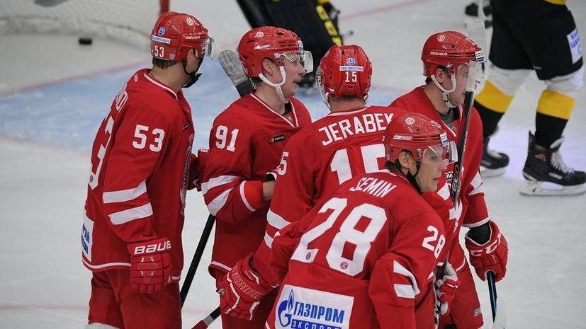 «Витязь» одержал восьмую подряд победу в КХЛ, обыграв «Автомобилист»