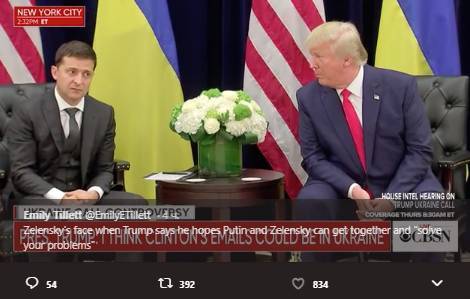 Скабеева высмеяла лицо Зеленского после слов Трампа о Путине