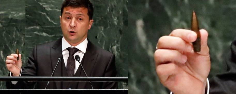 В Донбассе раздолбали Зеленского за цинизм с «пулькой» на трибуне ООН