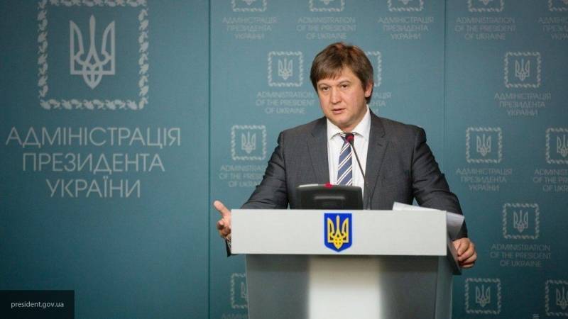 Секретарь СНБО Украины Данилюк написал заявление об отставке