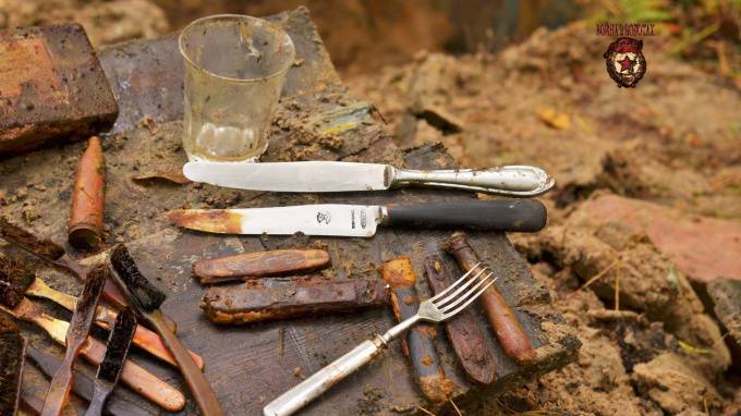 Археологи нашли в Ленобласти&nbsp;личные вещи солдат вермахта