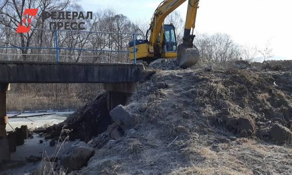 В Приморском крае обрушился очередной мост