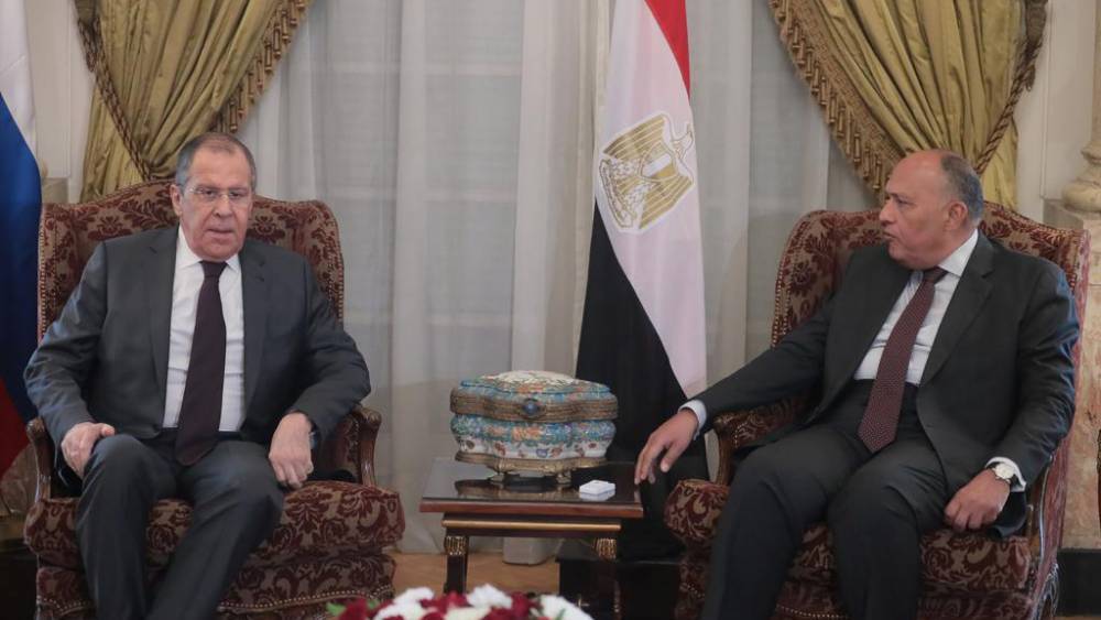 Лавров обговорил с главой МИД Египта подготовку к саммиту Россия – Африка