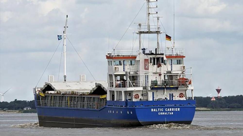 Суд в Швеции арестовал российского капитана севшего на мель судна