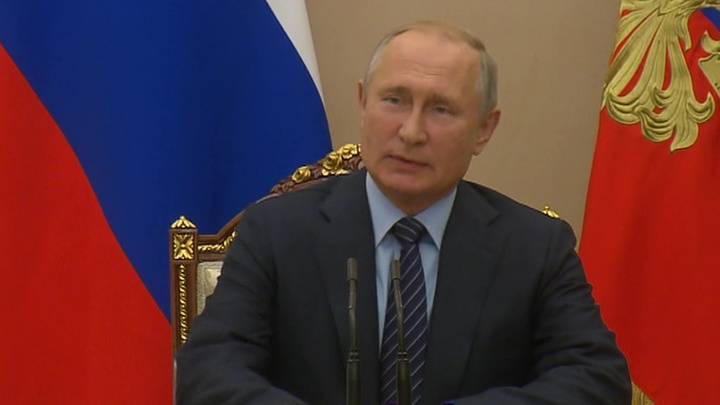 Владимир Путин провел совещание Совбеза