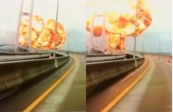 Появилось видео взрыва в южнокорейском порту Ульсан