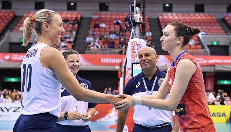 Россиянки уступили США на Кубке мира по волейболу