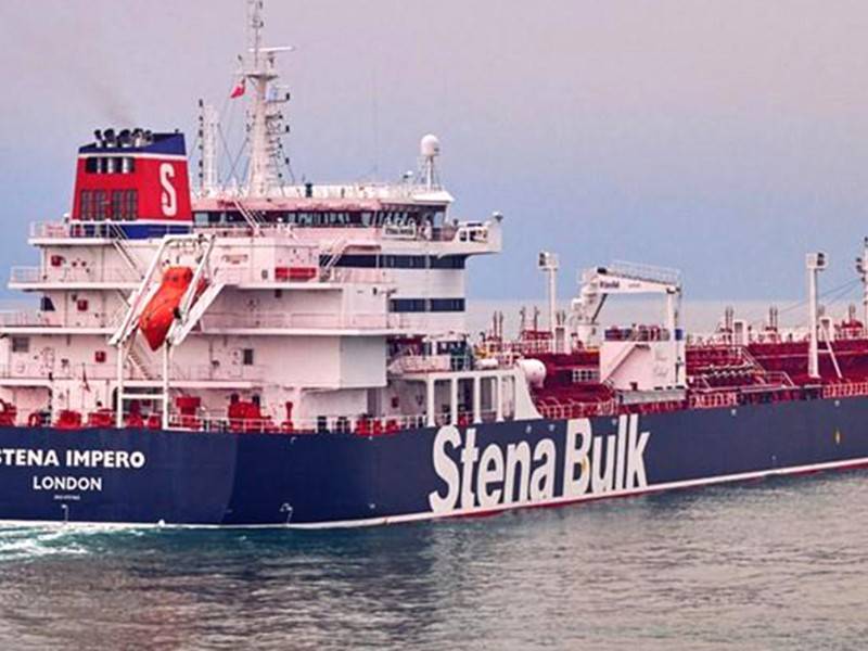 Иран - Танкер Stena Impero пришвартовался в порту ОАЭ - news.ru - Англия