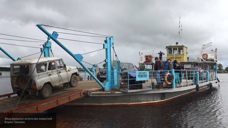 Два грузовых судна столкнулись на реке Лена в Якутии