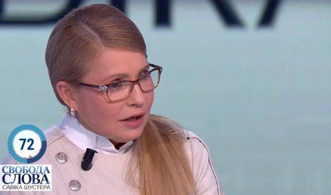 Тимошенко заявила, что продажа земель угрожает Украине потерей территорий
